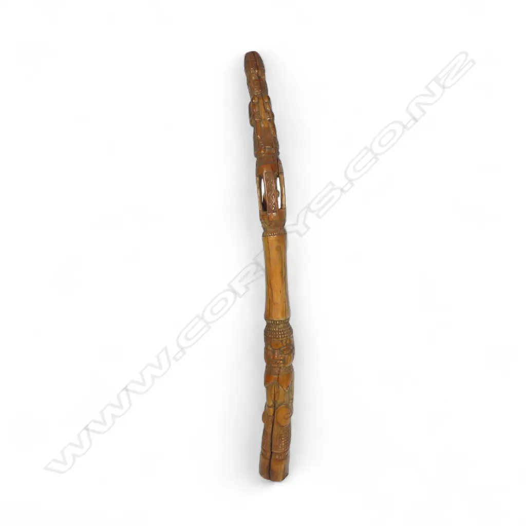 An early Nigerian carved ivory tusk section, Image 1++
