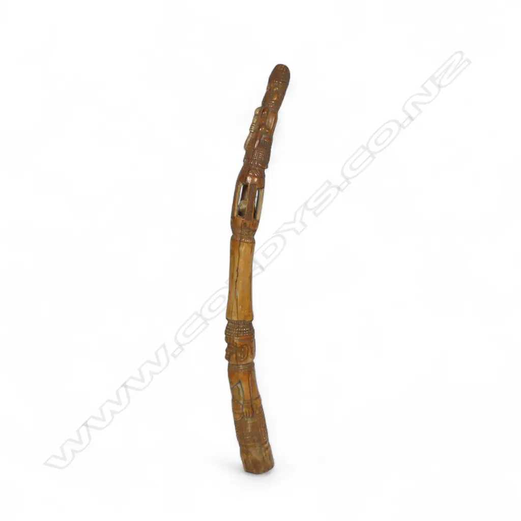 An early Nigerian carved ivory tusk section, Image 1++