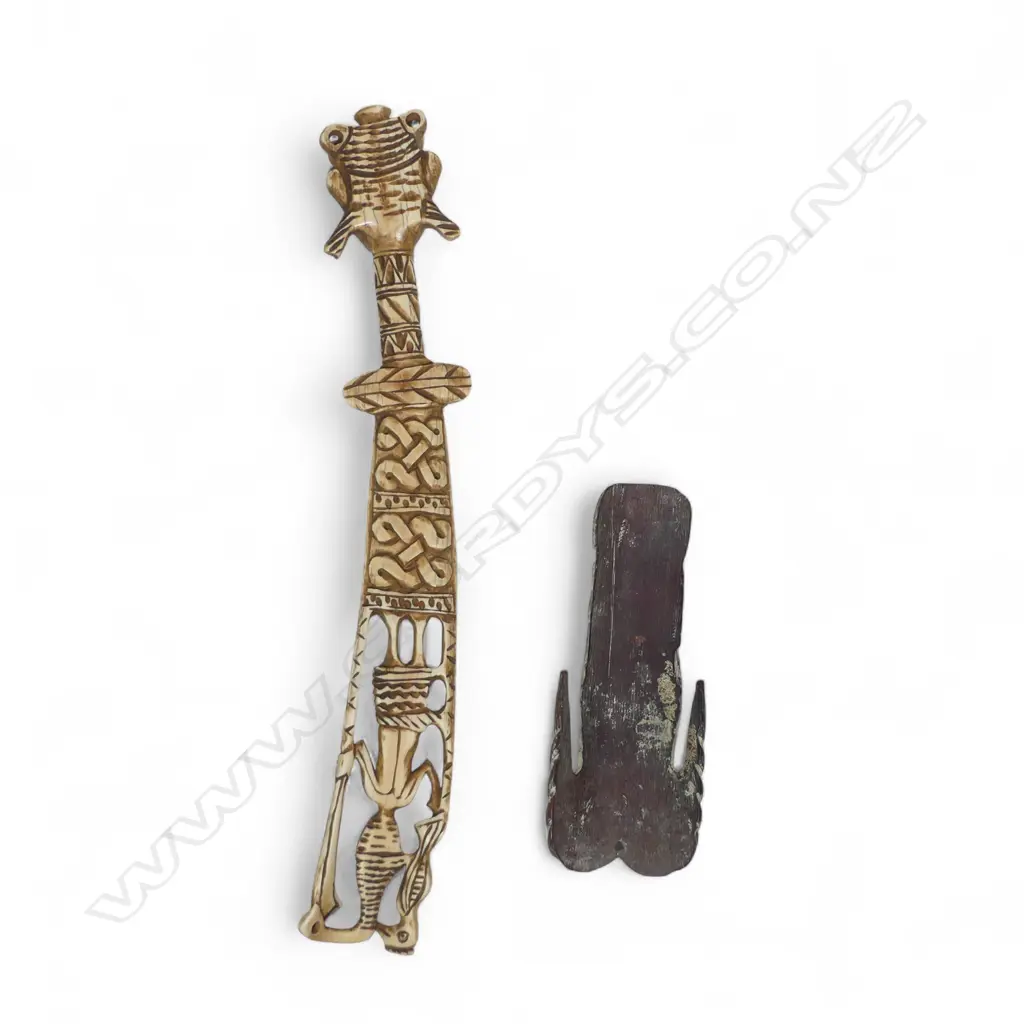 An early 20thC Yoruba ivory ceremonial Udamalore (sword), Image 1++