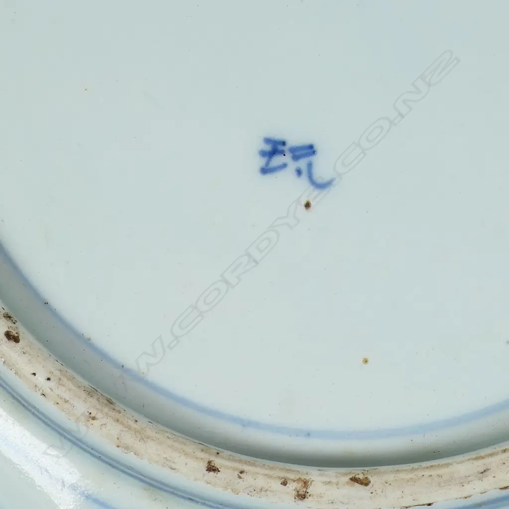A Meiji Japanese octagonal blue and white dish, Image 1++