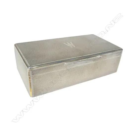 A Victorian uncommon silver box,