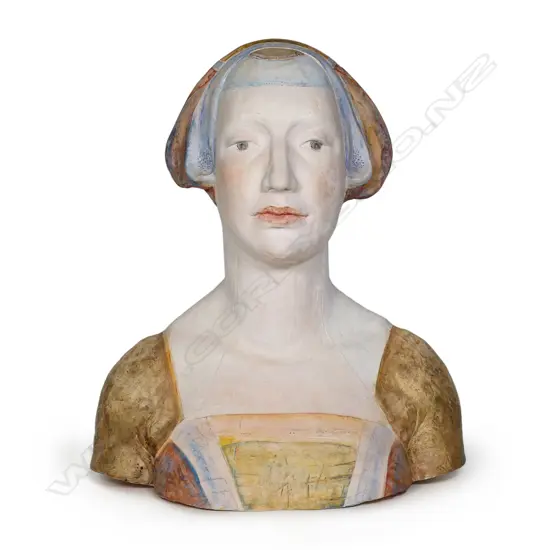 Margriet Windhausen (Holland/NZ 1942 -) Bust of a Woman #8,