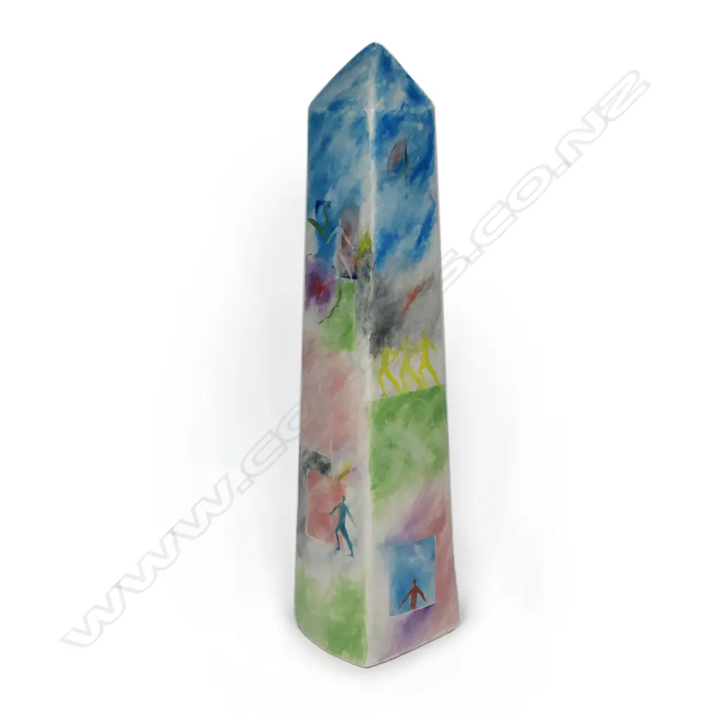 Christine Thacker, Figures in abstract landscape, Image 1++