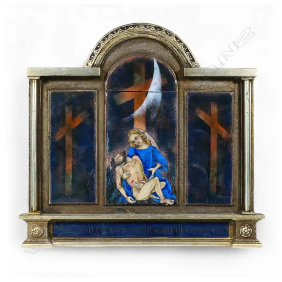 Mary Barker (NZ working 1990s) The Deposition,