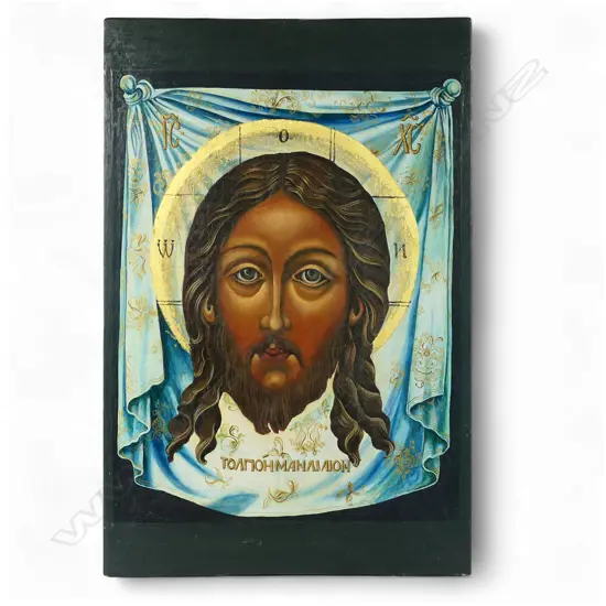 Carolyn McCondach MBE (NZ d.2020), Christ Icon,