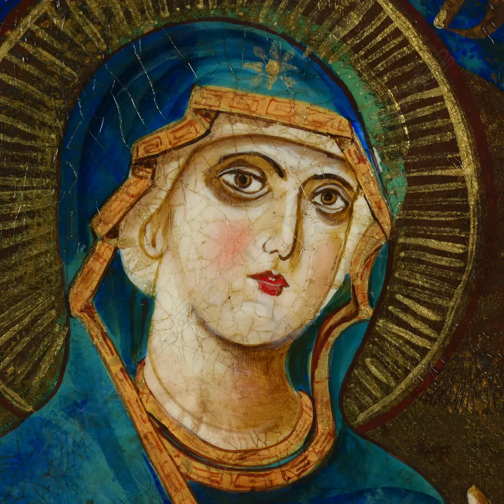 Carolyn McCondach MBE (NZ d.2020), 'The Virgin, Basilico of St Francis of Assisi', Image 1++