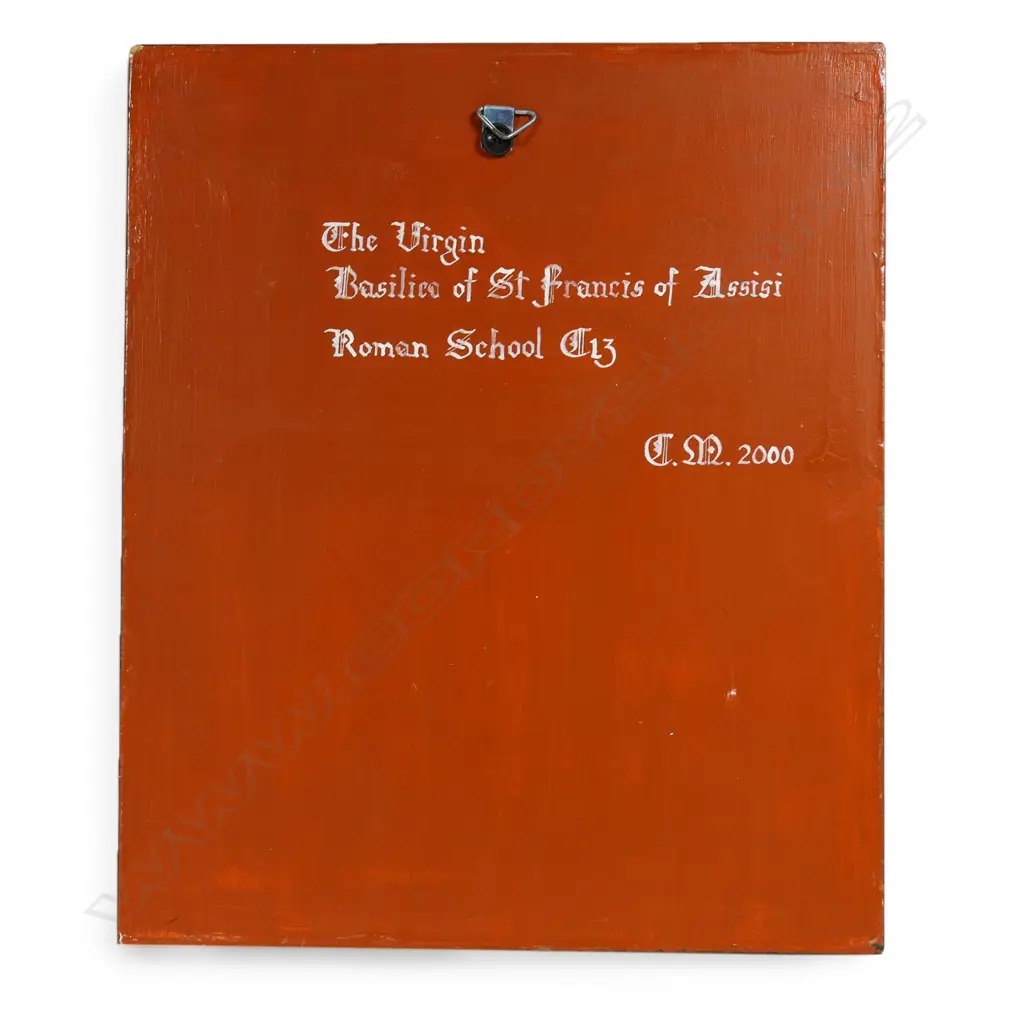 Carolyn McCondach MBE (NZ d.2020), 'The Virgin, Basilico of St Francis of Assisi', Image 1++