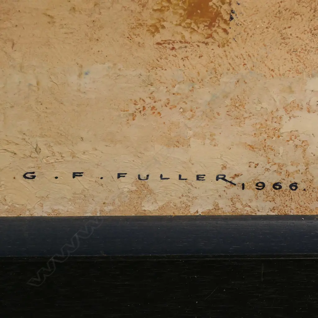 Geoffrey F. Fuller (NZ 1925-2011) 'Cubist Houses', Image 1++