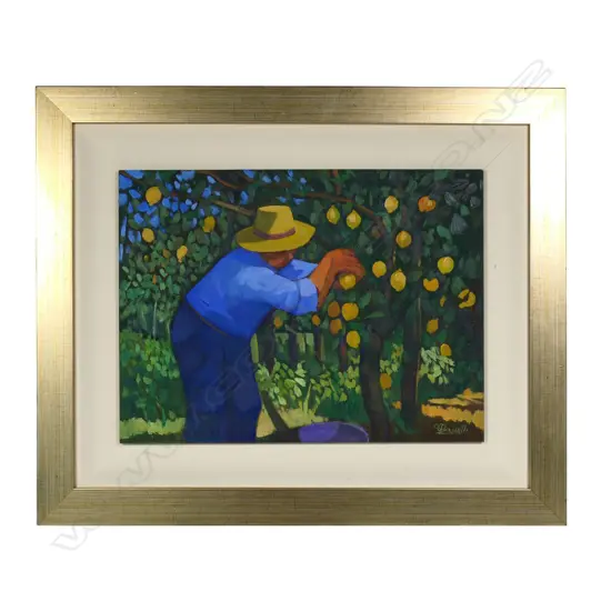 Paolo Canetti (Italian 1940-), 'Raccolta Di Limon',