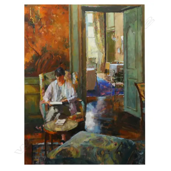 Bruce Yardley (UK 1962-) Drawing Room Breakfast Room,