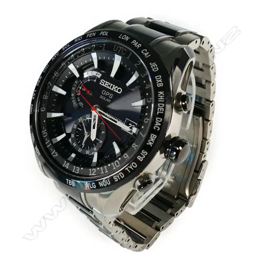 A Seiko Astron 7X52 GPS Solar wristwatch,