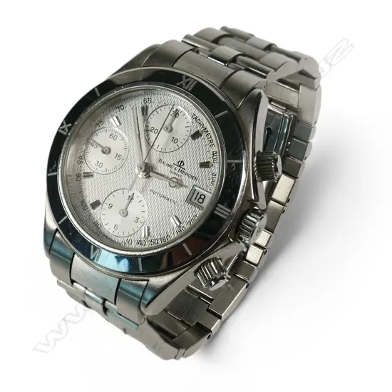 A Baume & Mercier gent's Malibu chronograph wrist watch,