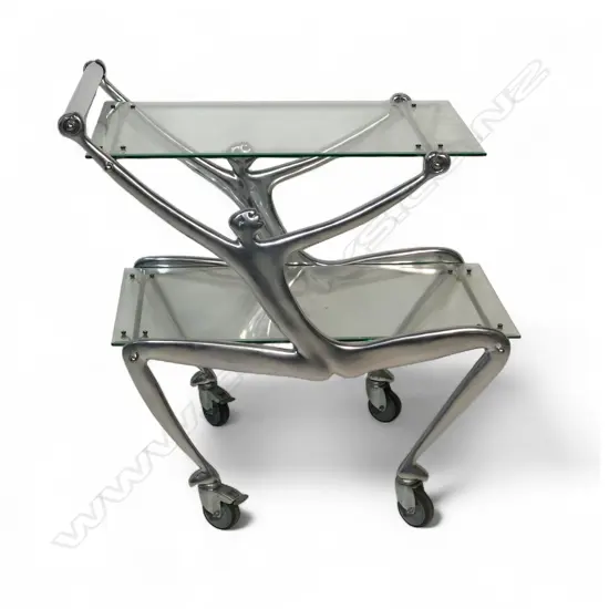 A Carol Boyes design 'Man' drinks trolley,