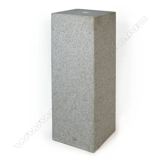 A square granite column,