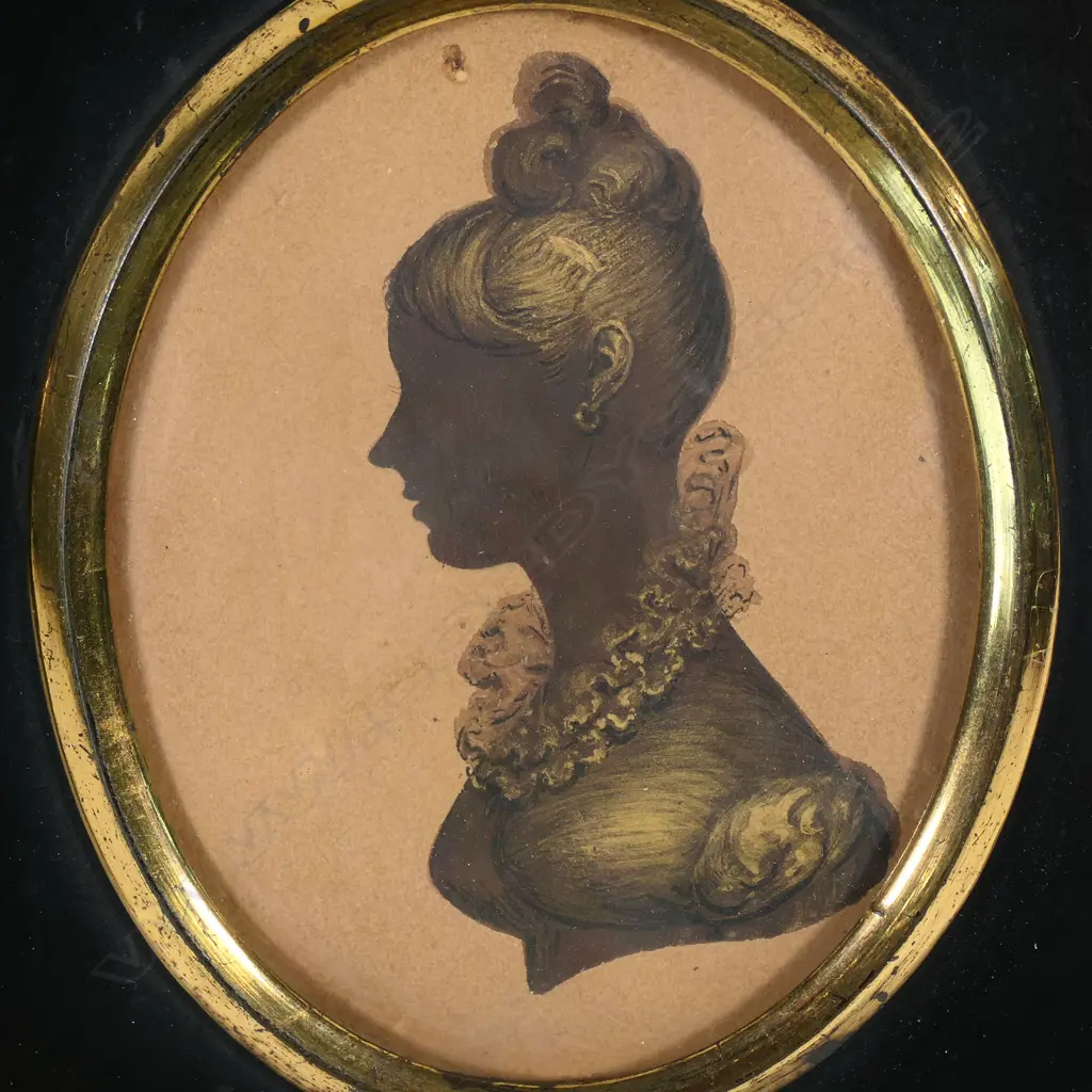 A pair of George III portrait miniatures of Mr and Mrs 'Col. Wm. Thomlinson', Image 1++