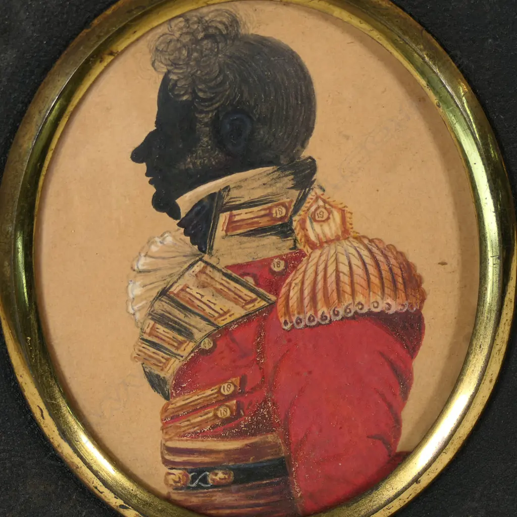 A pair of George III portrait miniatures of Mr and Mrs 'Col. Wm. Thomlinson', Image 1++