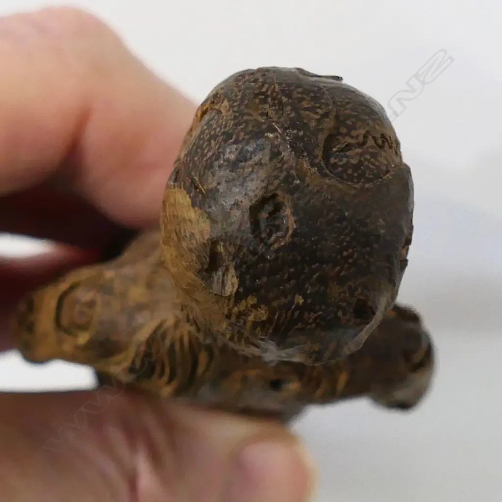 A carved wood memento mori, Image 1++