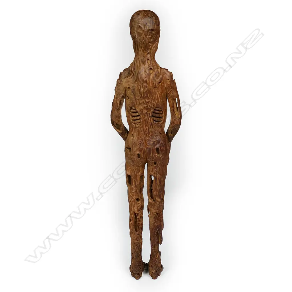 A carved wood memento mori, Image 1++