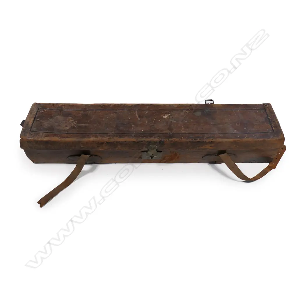 A Victorian (1861) George Gibbs 12-bore under-lever hammer gun, Image 1++