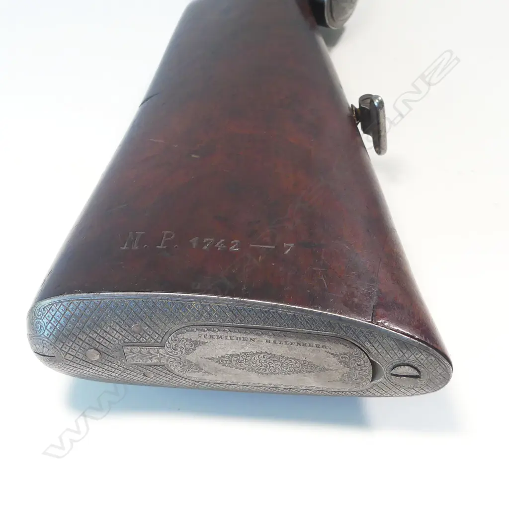 A late 19thC German combination gun by Wilhelm Foerster, Image 1++