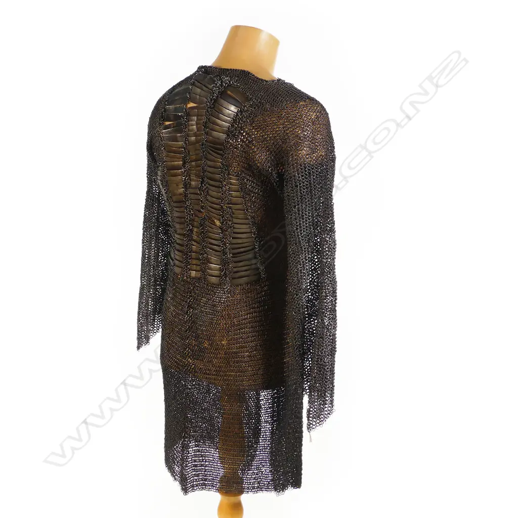 A 17thC East European or Russian mail and lamellar shirt, Image 1++