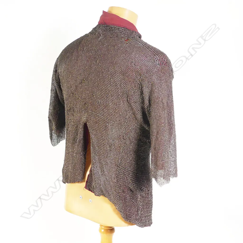 An Indian chain mail shirt of micro links so called ‘Silk Mail’, Image 1++