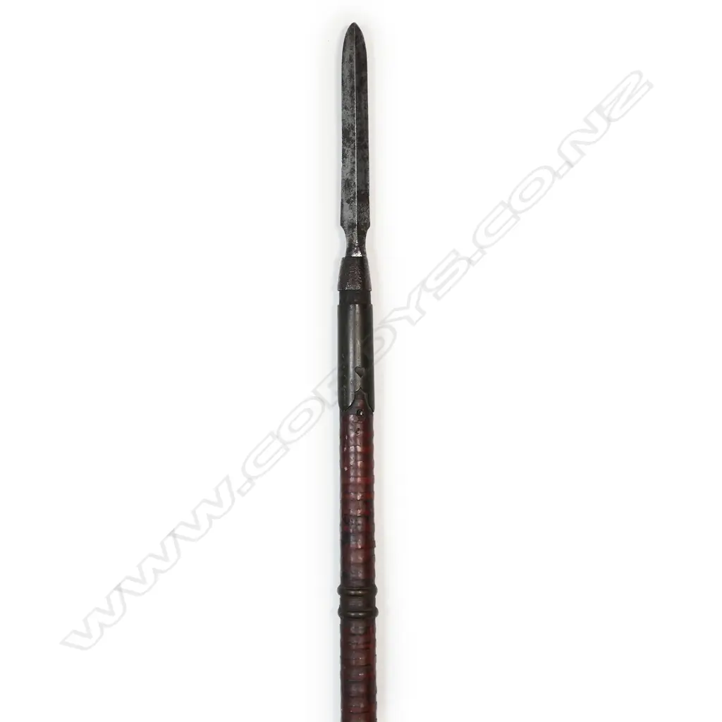 A vintage Meiji Japanese Yari (long spear), Image 1++