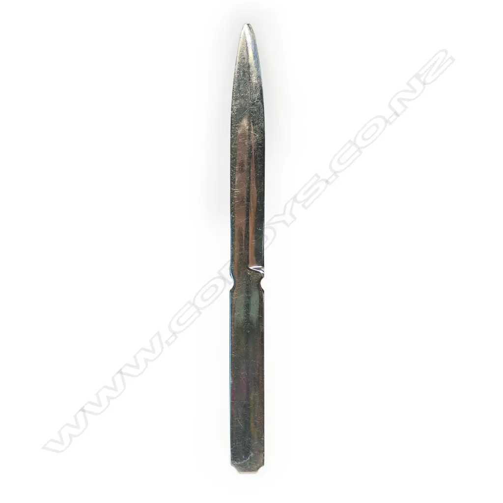 Fred Money for Walker & Hall silver letter knife, Image 1++