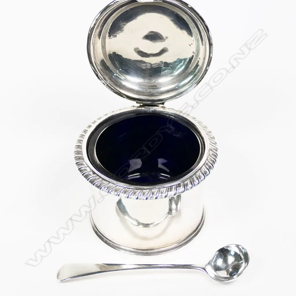 A William IV silver mustard pot, Image 1++