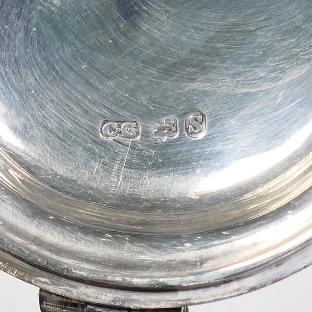 A William IV silver mustard pot, Image 1++