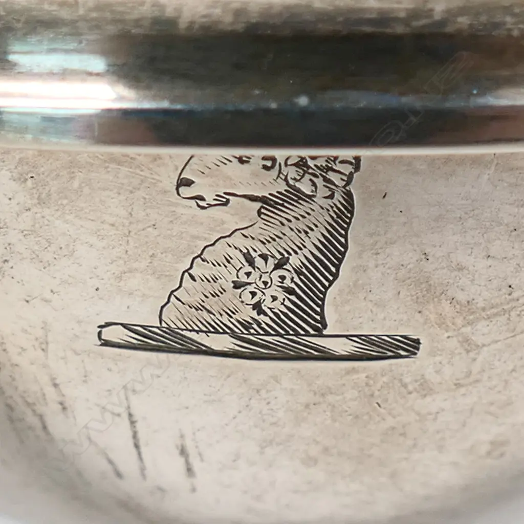 A George III silver hot water jug, stand and burner by Paul Storr, Image 1++