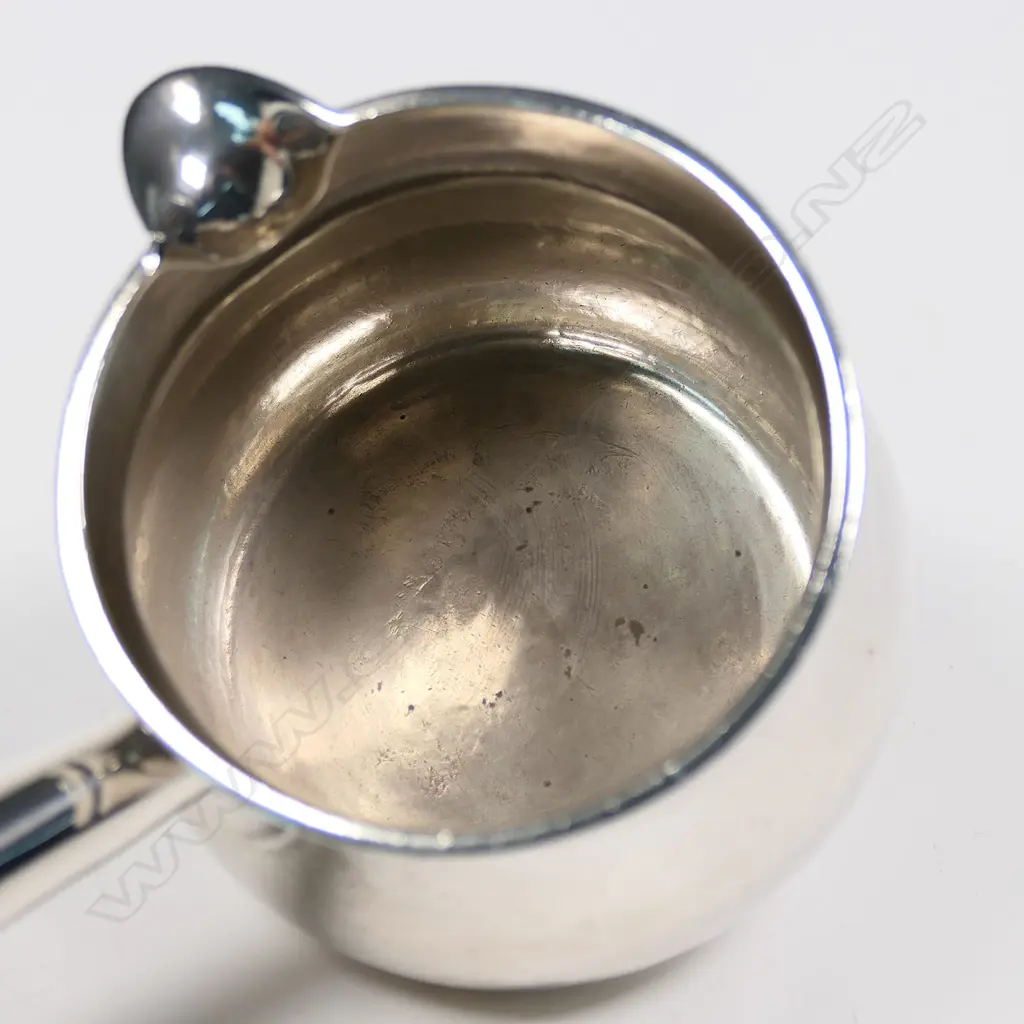 A George II silver brandy warmer, Image 1++