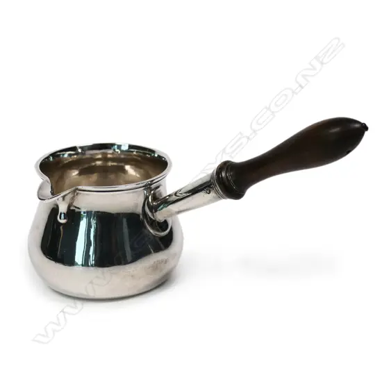 A George II silver brandy warmer,