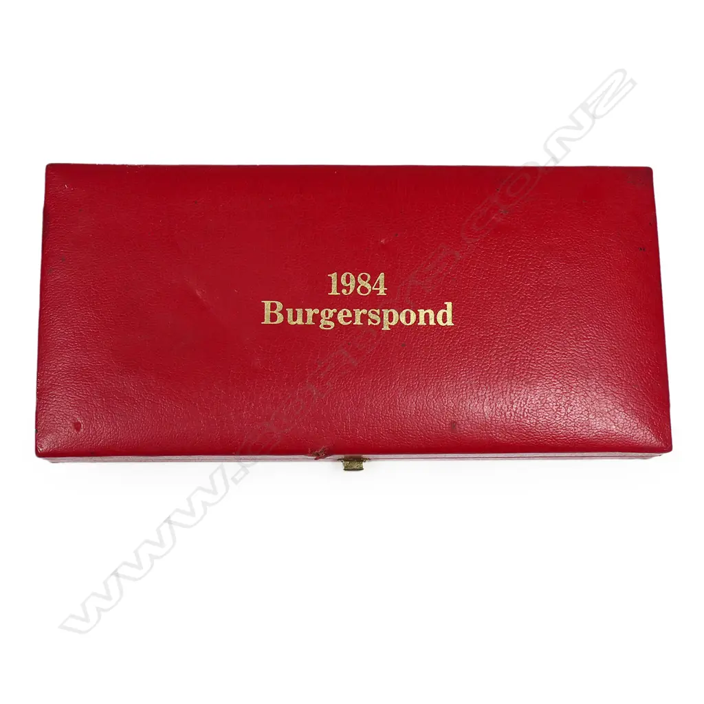 The South Africa 1984 Krugerrand four gold coin limited cased proof set, Image 1++