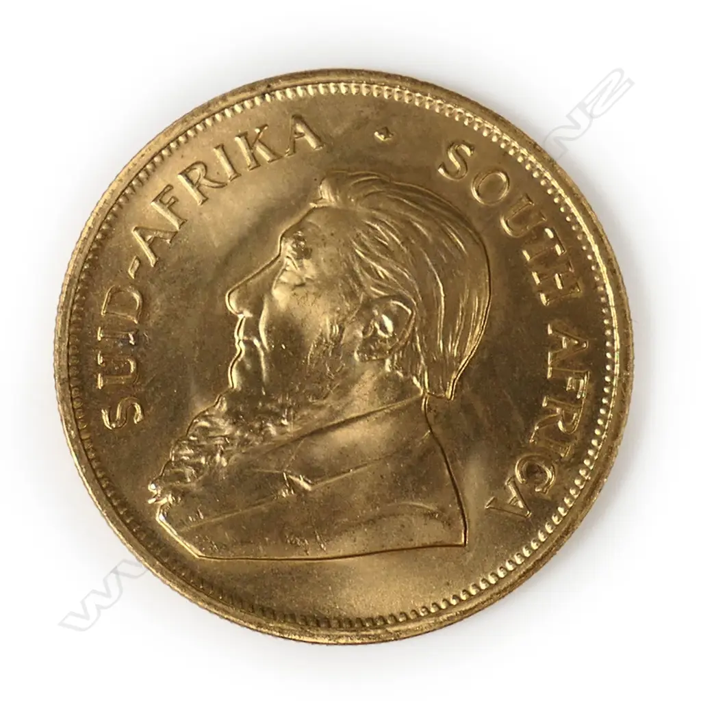 A 1976 gold Krugerrand coin, Image 1++