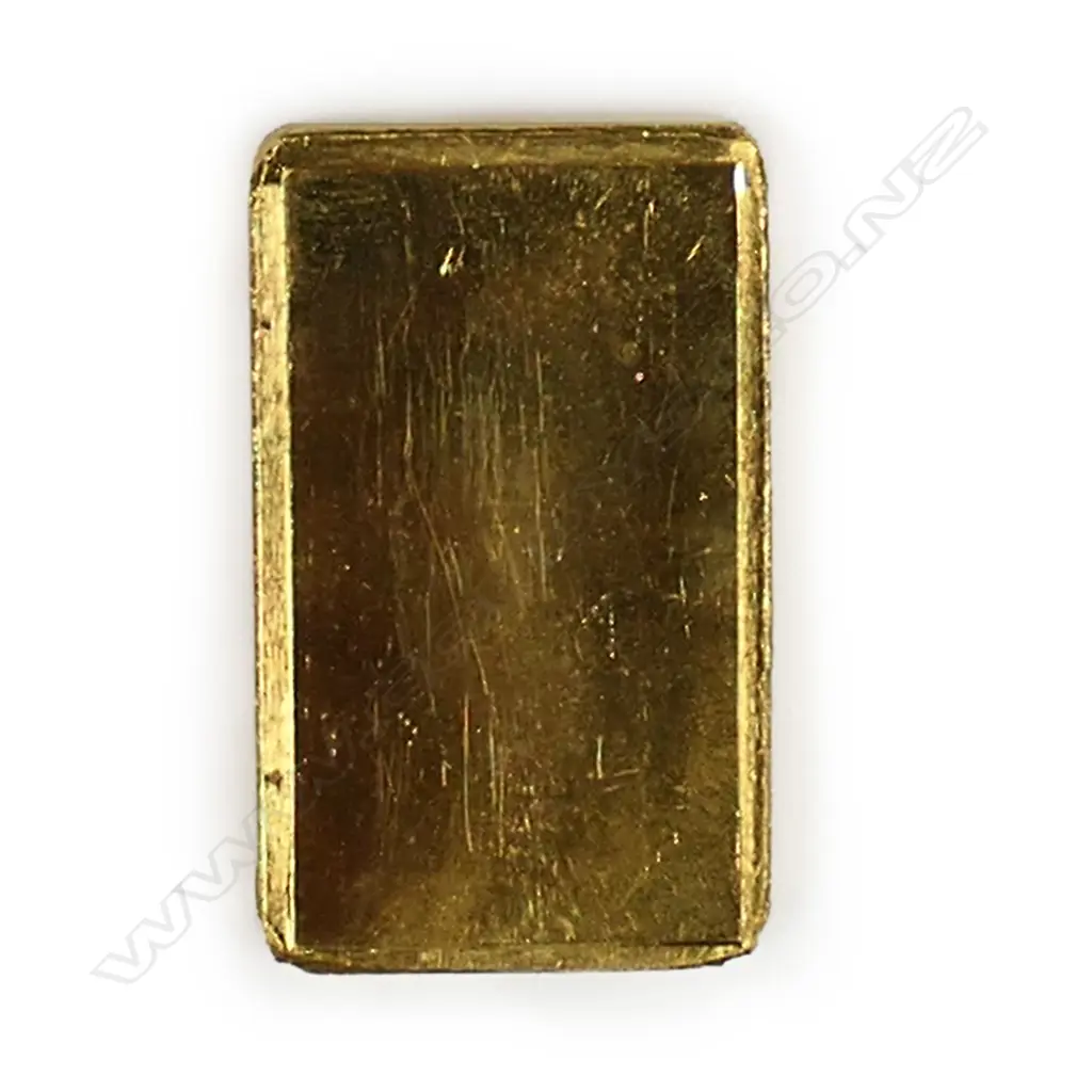 An Auckland Coin and Bullion one-ounce .999 gold ingot, Image 1++