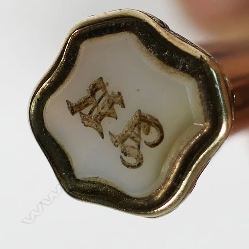 An Edwardian 9ct yellow gold propelling pen combination pencil, Image 1++