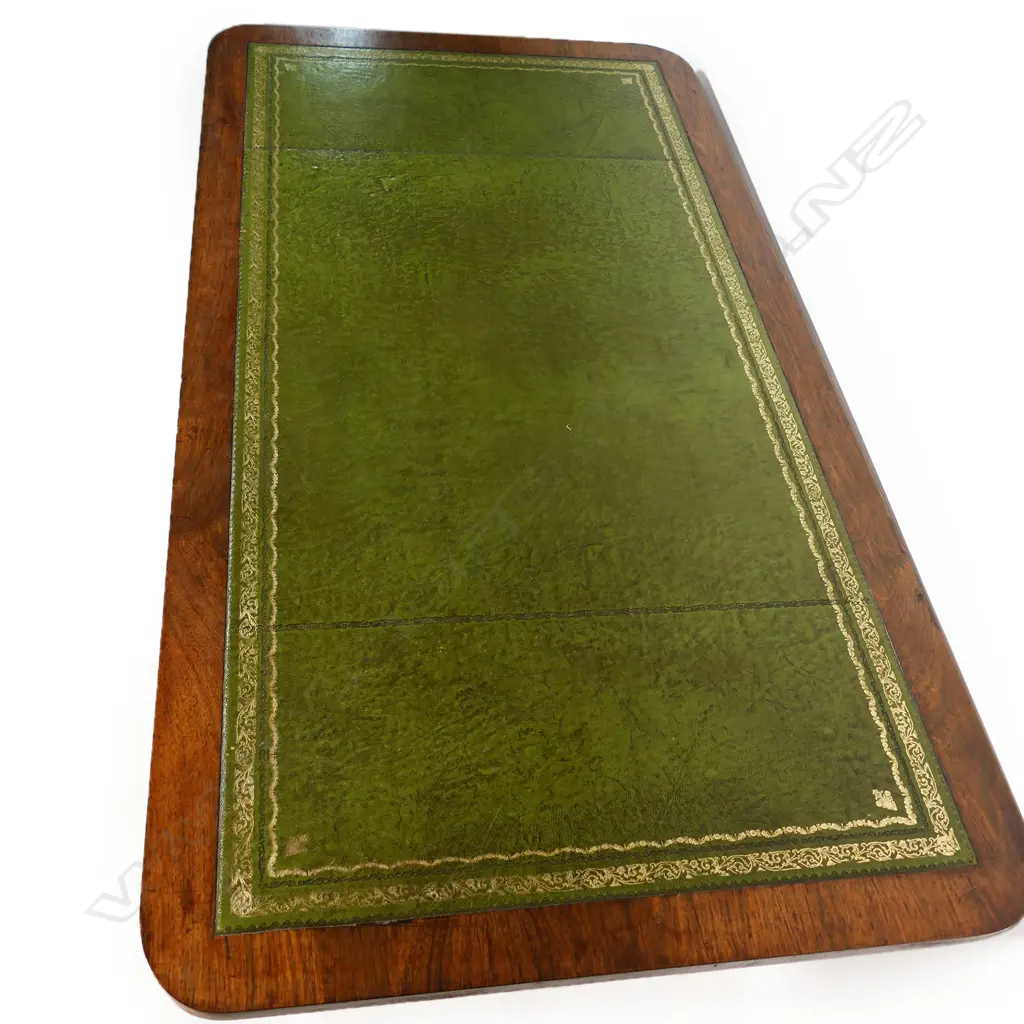 A William IV rosewood library table, Image 1++