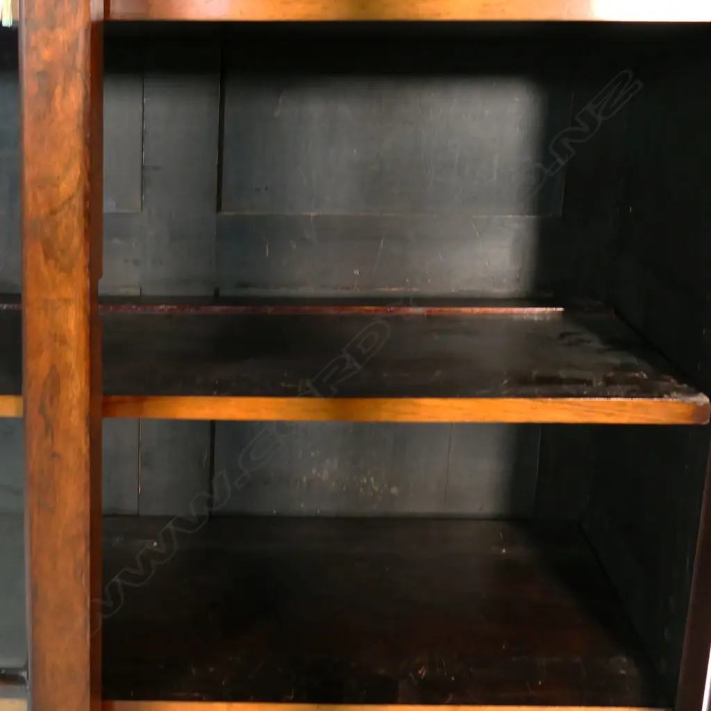 An impressive William IV rosewood bookcase, Image 1++