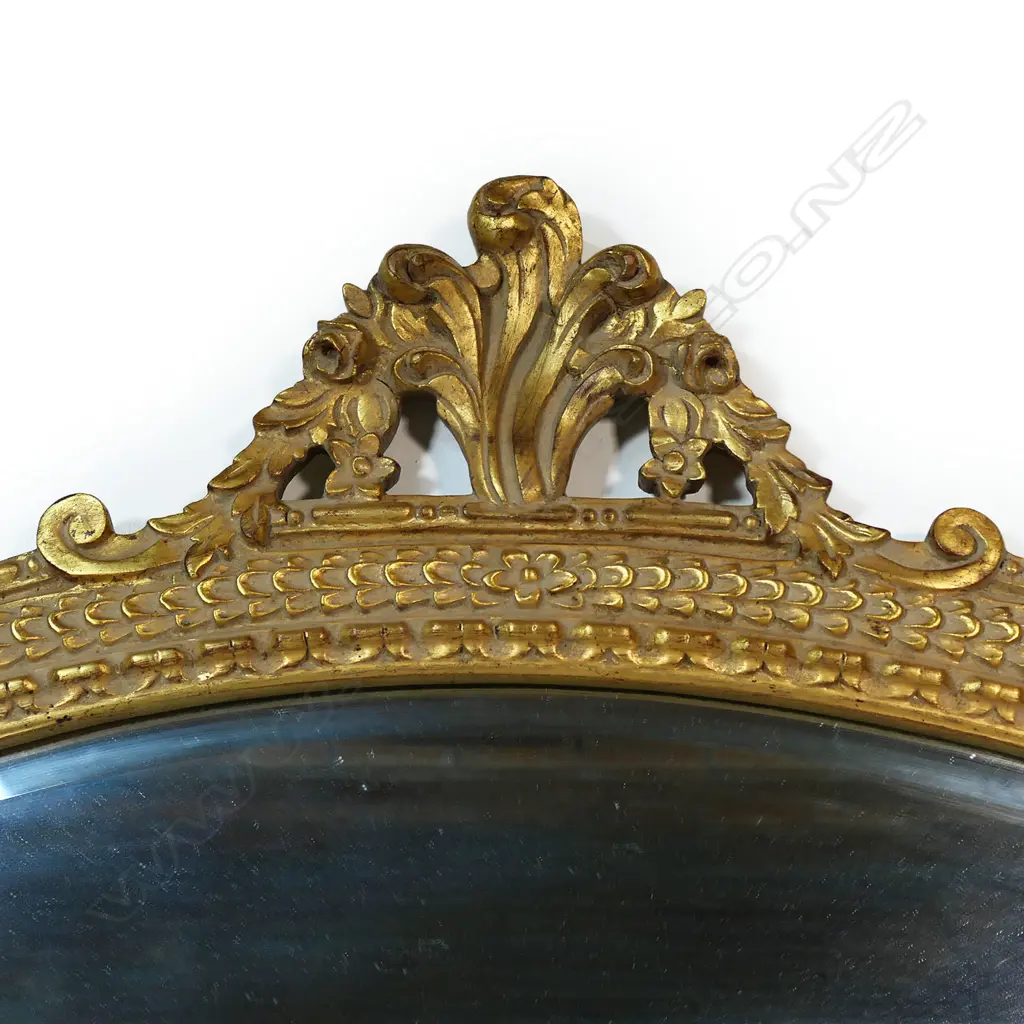 A French style console table and mirror, Image 1++