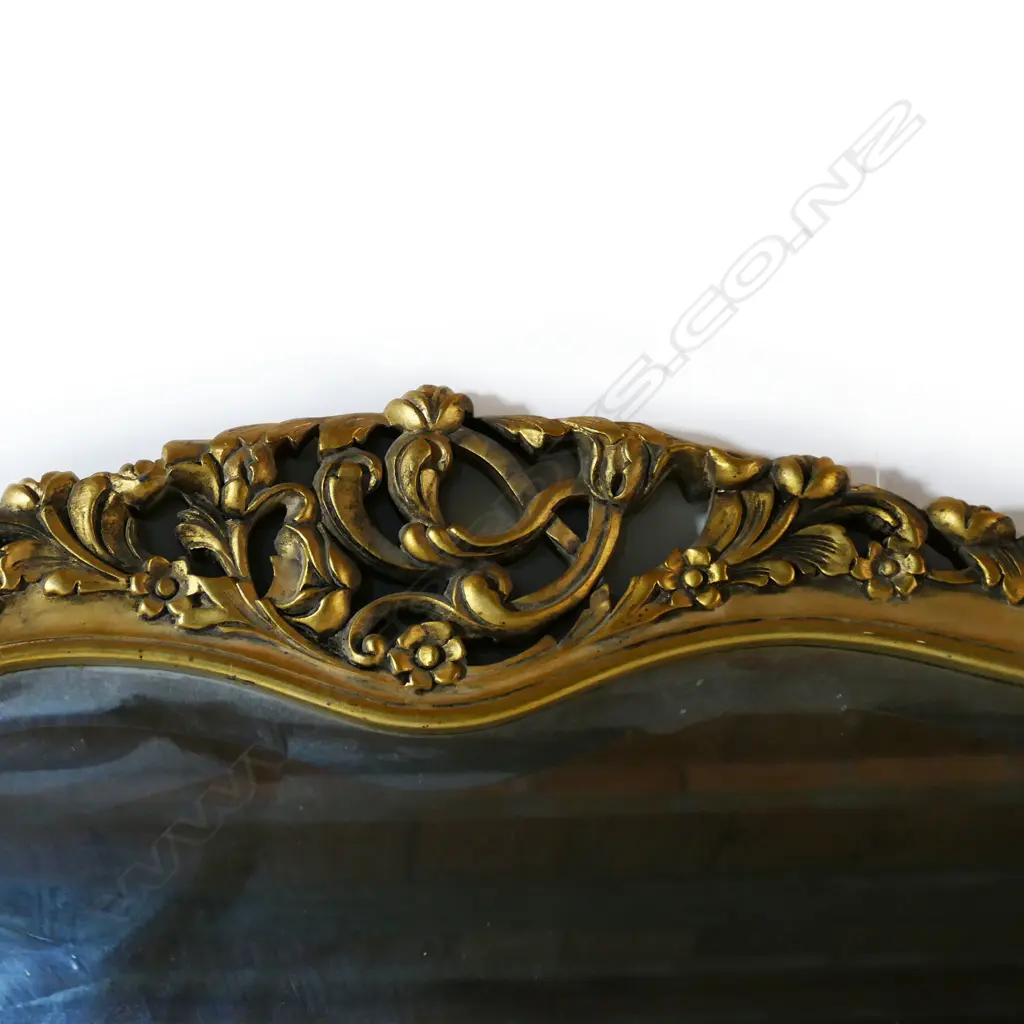 A large French style over mantel mirror, Image 1++