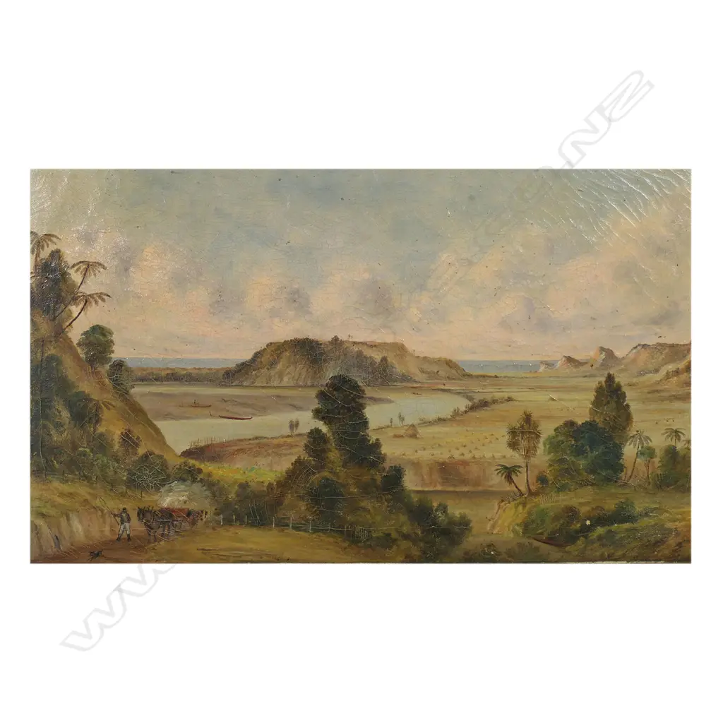 19thC artist unknown ' Pohokura Pa Urenui', Image 1++