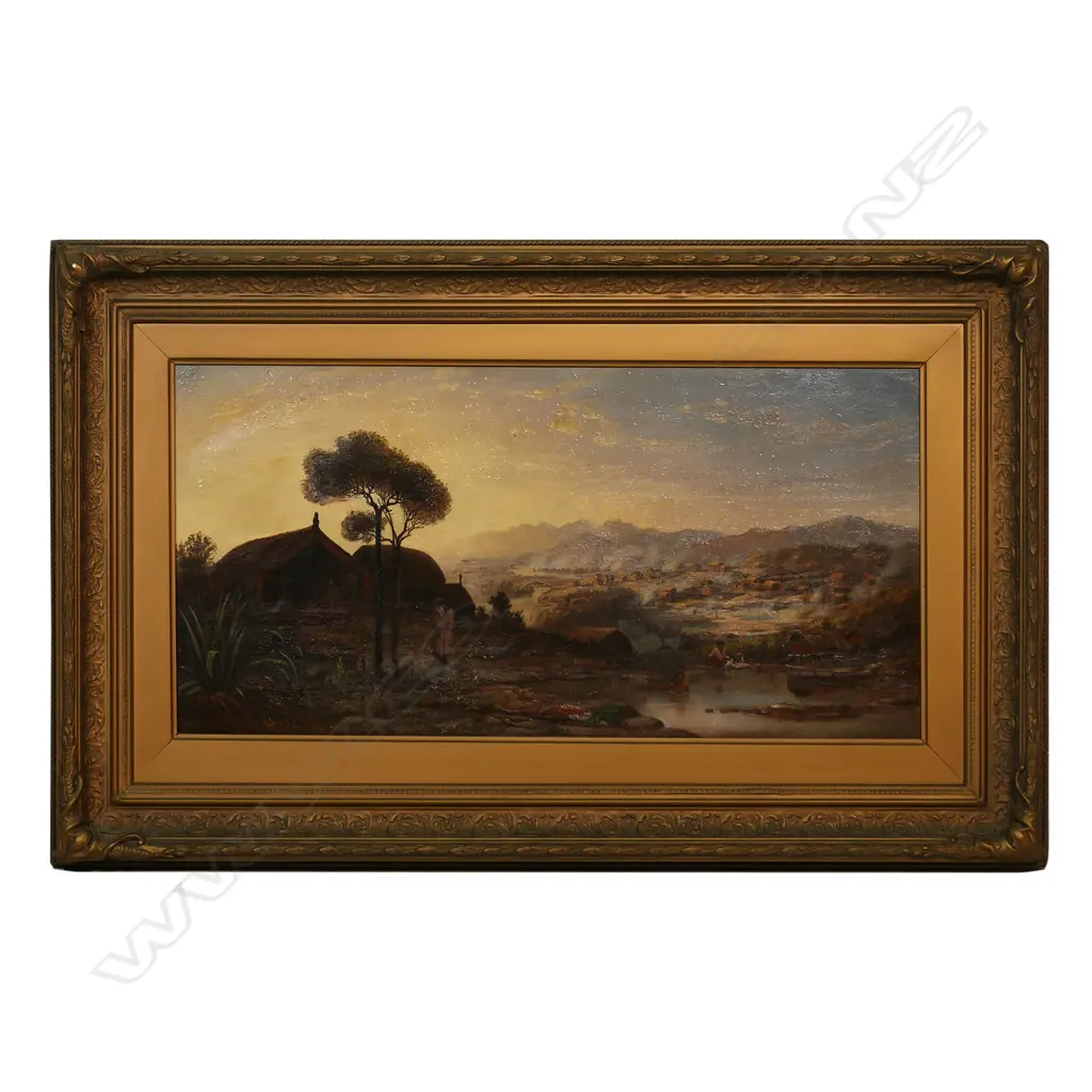 Charles Blomfield (1848-1926) 'Early Morning Whakarewarewa', Image 1++