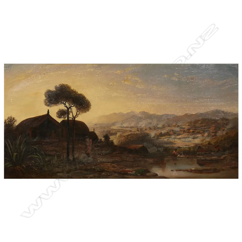 Charles Blomfield (1848-1926) 'Early Morning Whakarewarewa', Image 1++