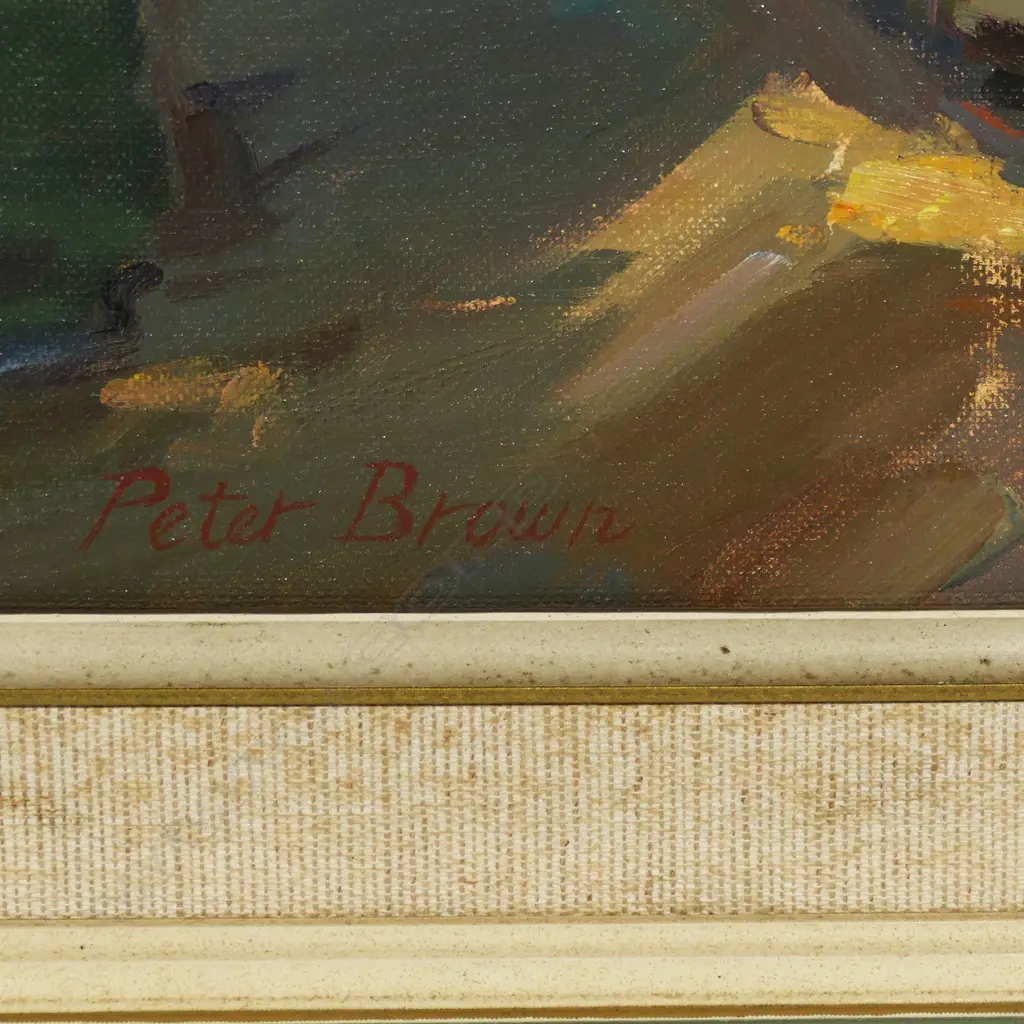 Peter Brown (NZ 1921-2005) 'The Quiet River', Image 1++