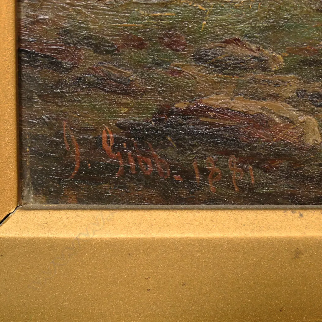 John Gibb (1831-1909) Canterbury landscape, Image 1++