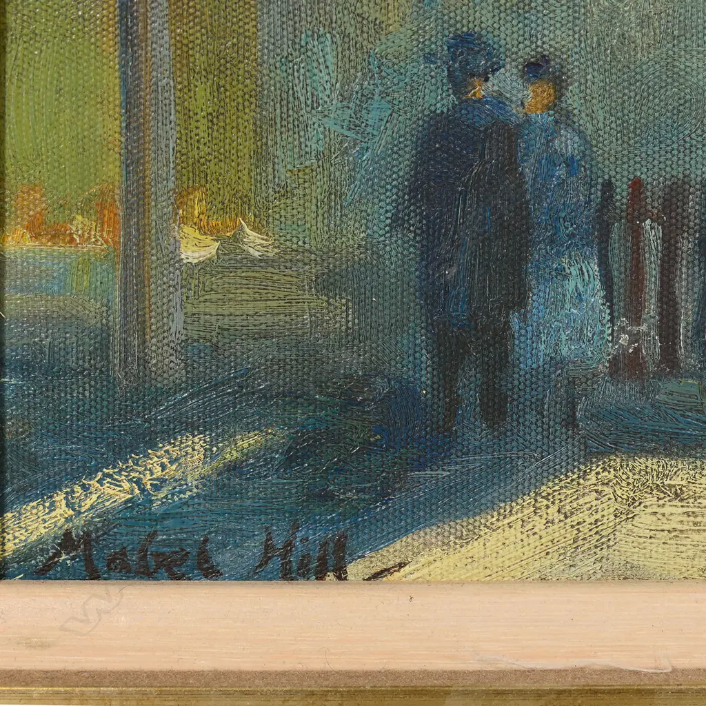 Mabel Hill (1872-1956) Harbour Scene (Dunedin), Image 1++