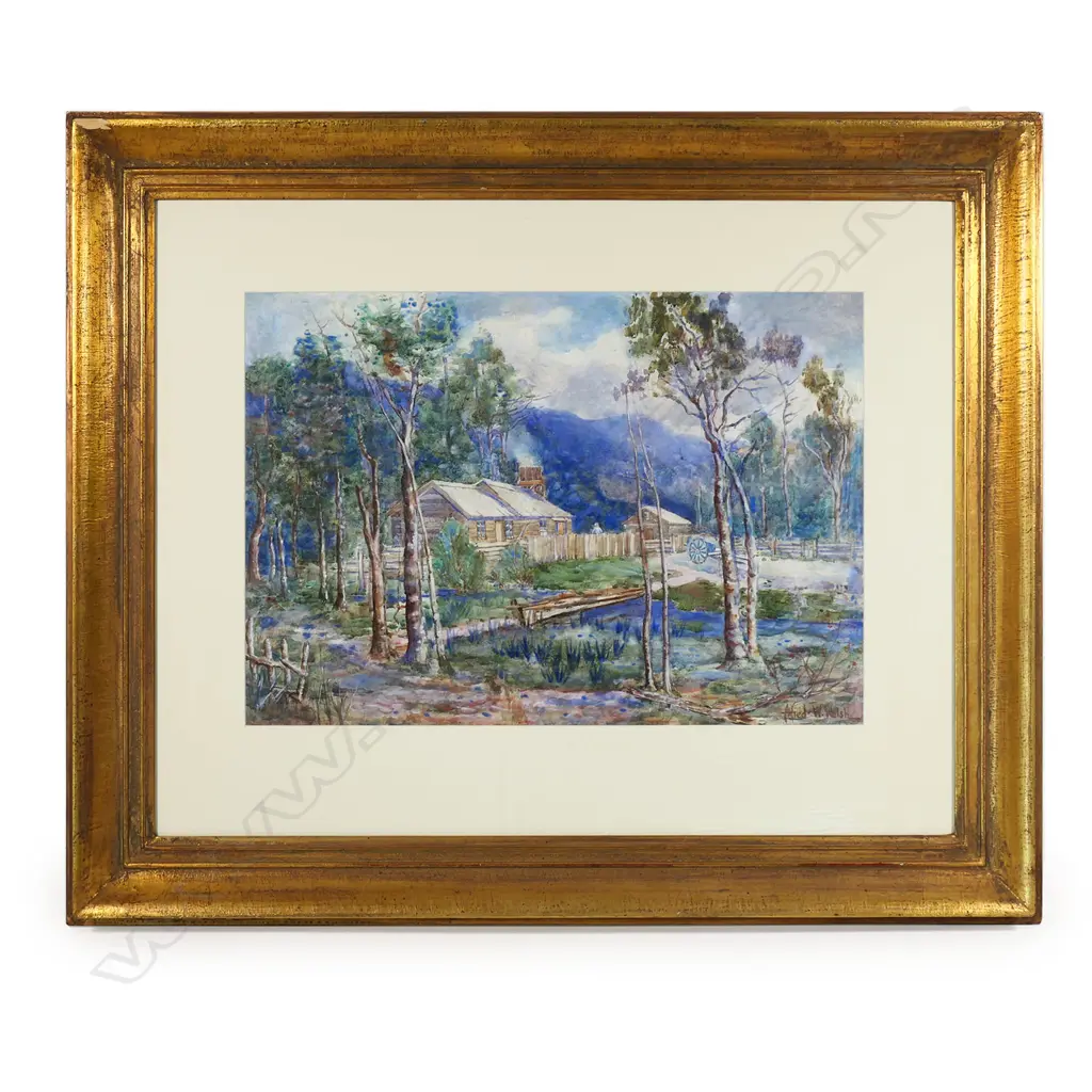 Alfred Wilson Walsh (1859-1916) Colonial timber farm house (Kaikoura), Image 1++