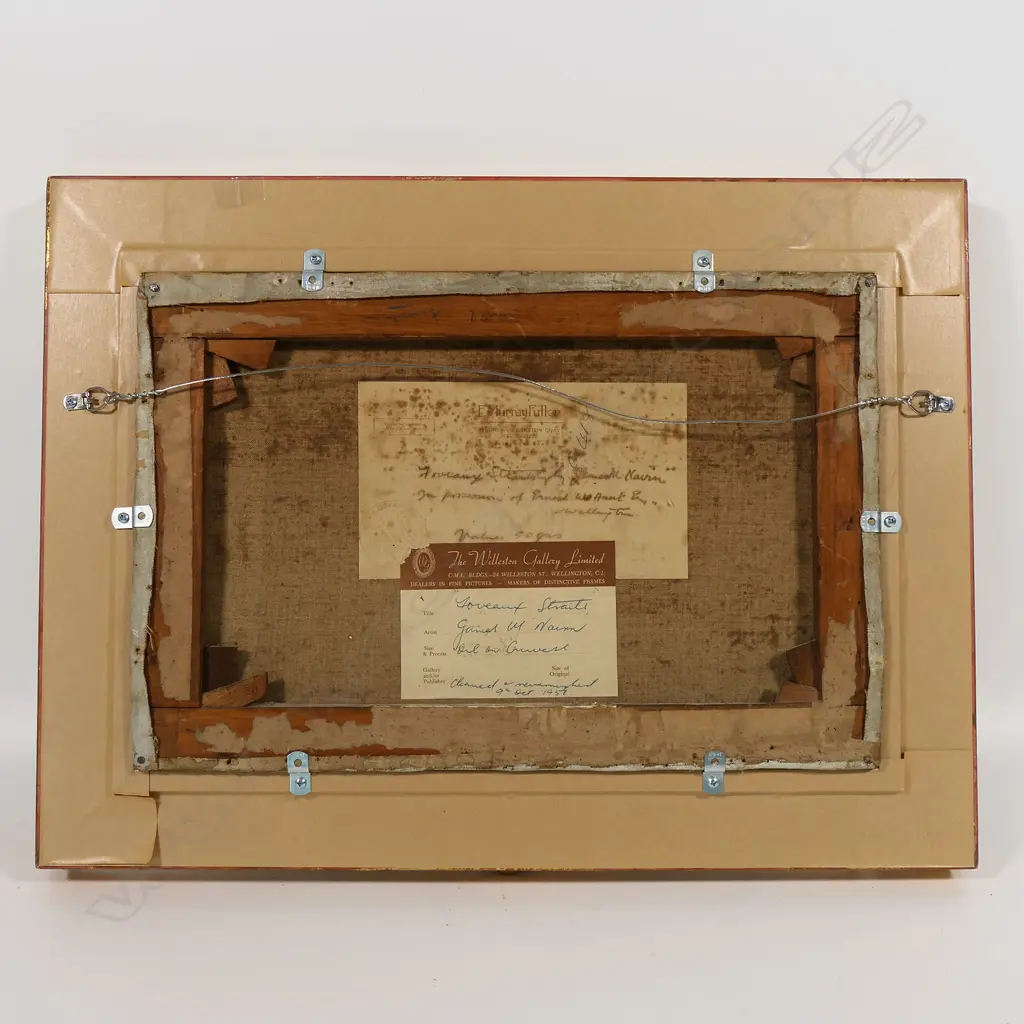 James McLachlan Nairn (1859-1904) 'Foveaux Strait', Image 1++