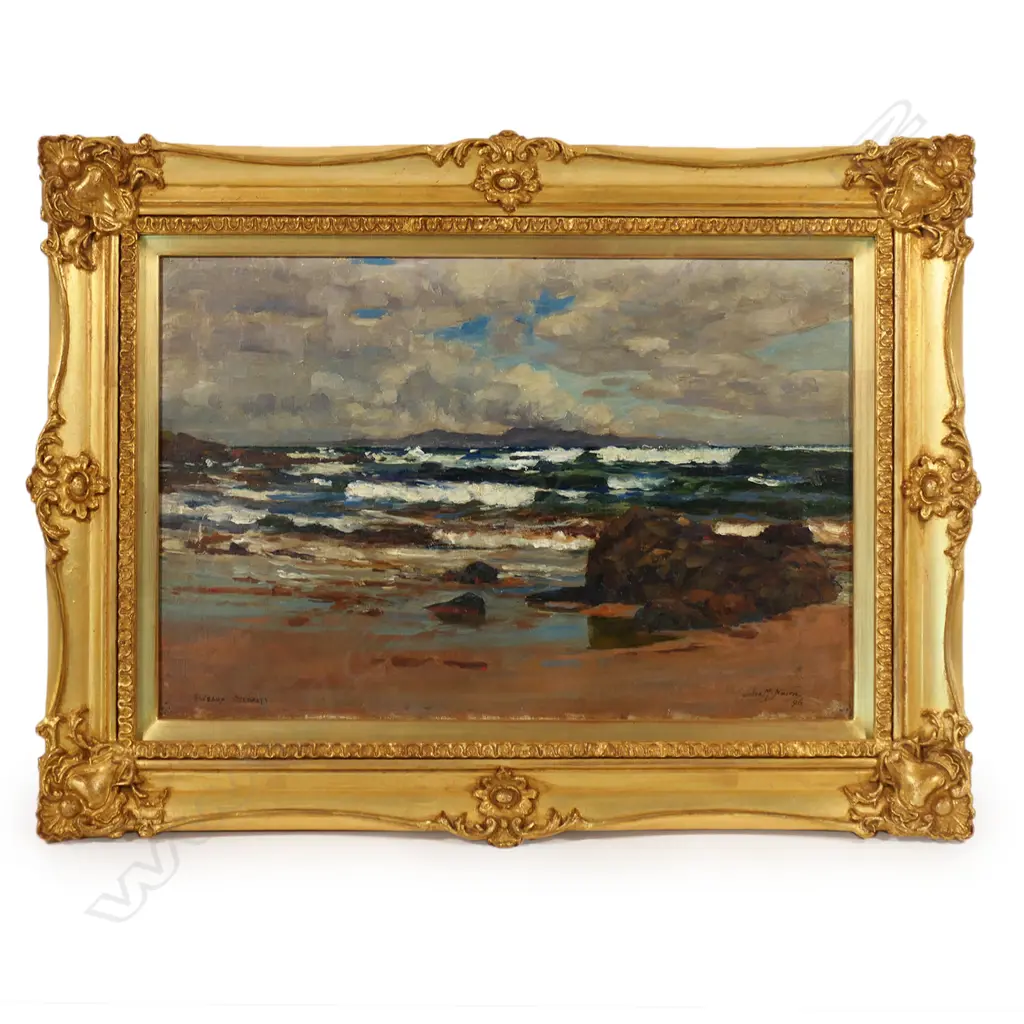 James McLachlan Nairn (1859-1904) 'Foveaux Strait', Image 1++